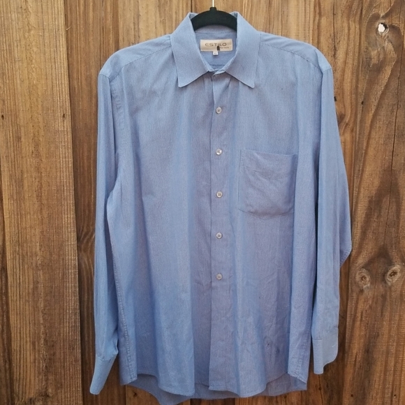 Estilo 100% Algodao Dress Shirt - Picture 5 of 8